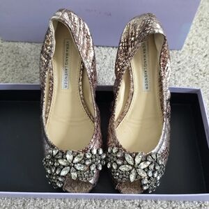 Vera Wang Embellished Shoes